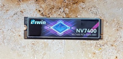 BIWIN NV7400 M.2 PCIe Gen4 SSD 1TB - Lesegeschwindigkeit bis zu 7400 MB/s