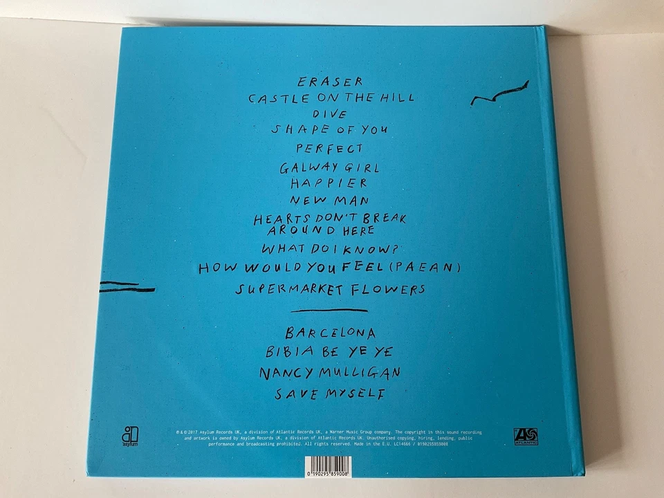 ED SHEERAN DIVIDE DELUXE LTD EDITION 2 X VINYL LP, CD BOXSET. *SEE DESC* NEW - Image 2 of 4