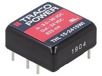 Thl 15-2415WI Wandler: Dc/Dc 15W Ueing: 9-36VDC Uausg: 24VDC Iausg: 625Ma Traco