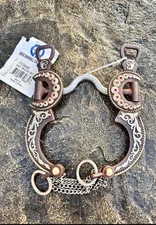 BEAUTIFUL GREG DARNALL ORIGINALS WESTERN HORSE SILVER SHOW BIT