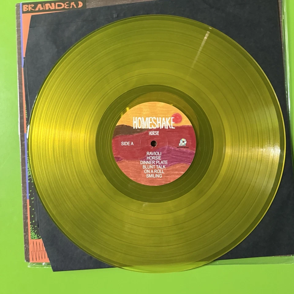 Homeshake – Horsie LP Sun Yellow Vinyl Indie Pop Lo-Fi 2024 Electronic Rock US - Image 3 of 4