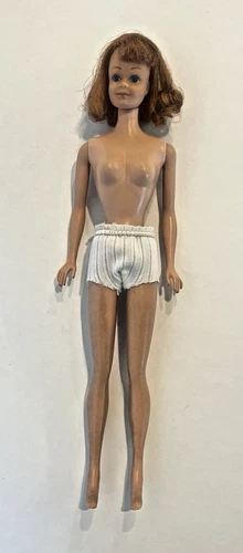Vintage MATTEL #860 MIDGE DOLL Titian Straight Leg Red Hair Freckles 1962 Barbie