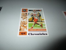 Trevor Lawrence 2021 Panini Chronicles Draft Picks Pink RC #1