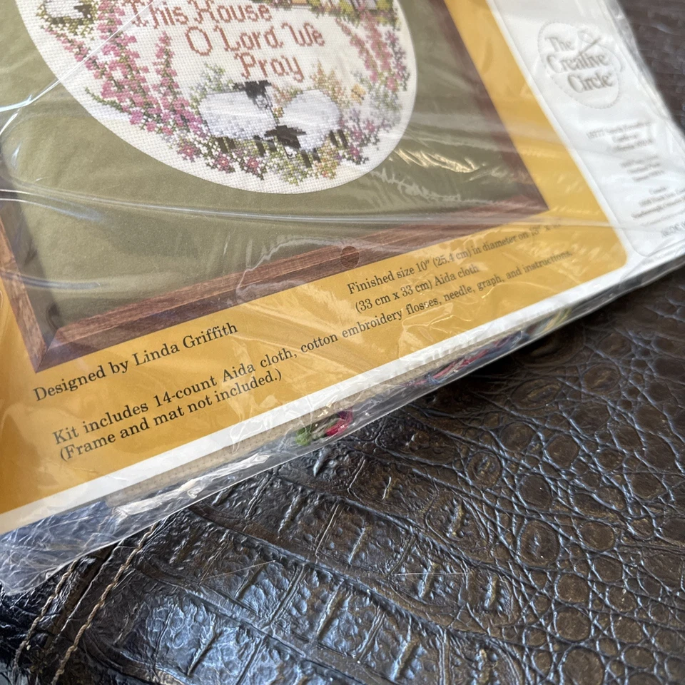 The Creative Circle 0616 Bless This House Cross Stitch Kit New In Package - Image 4 of 4