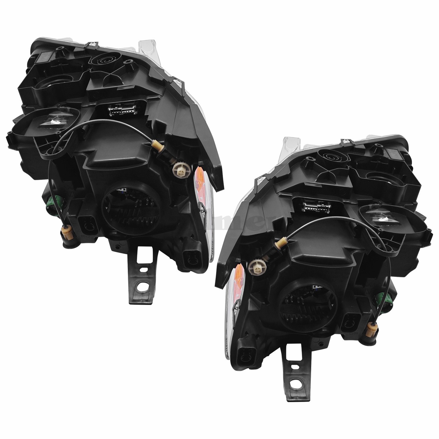 For 2014-17 Maserati Quattroporte Left & Right Xenon Headlight 89102323 89102324