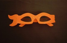 Teenage Mutant Ninja Turtles Michelangelo Orange Plactic Sunglasses Mask