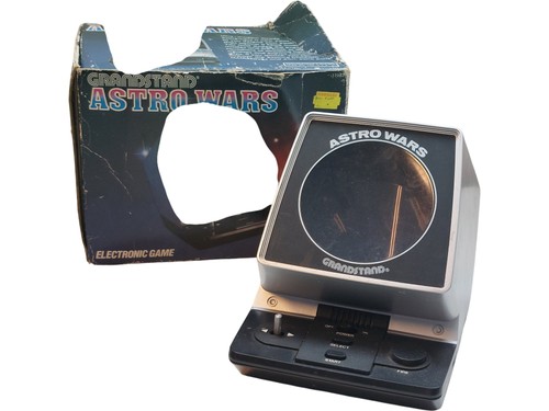 TRIBÜNE Astro Wars Vintage elektronisches Spiel batteriebetrieben ungetestet