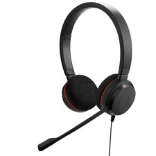 Jabra Evolve 20 Wired Headset Dual Ear USB C A Black Parts Repair