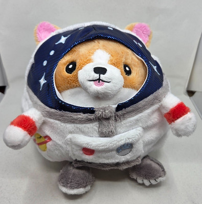Undercover Squishables Corgi Dog Astronaut Spacesuit 7  stuffed plush animal toy