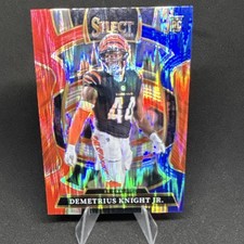 Panini Select Demetrius Knight Jr. Rookie Prizm Concourse #58 Bengals NFL