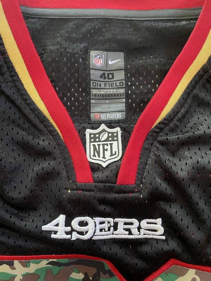 Camiseta Nike Custom SF 49er GORE NUEVA ¡¡Nunca Usada Hecha a Medida Única en su Clase!!!  Foto 3 de 4