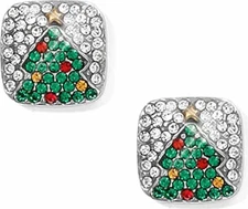 Brighton Blingy Tree Christmas Tree Crystal Earrings Style JA0302 MSRP: $48 NWT