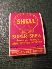 Matchbook - Shell oil gas Mending Kit