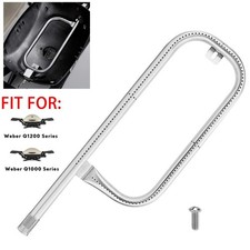 For Weber Q200 Q220 Q2000 Q2200 Grill Tube Burner W/ Screw Parts Replacement UK