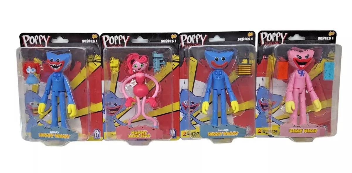 NEW Poppy Playtime Collectible Figures & Set- Huggy, Kissy, Mommy