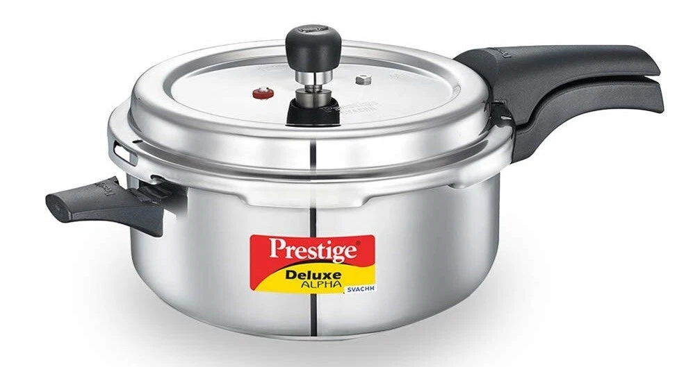 Prestige Deluxe Alpha Stainless Steel Deep Pan Pressure Cooker, 5 Litres, Silver
Opens in a new wind