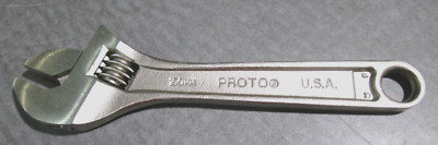 Proto J706 6'' WR Adjustable Wrench, 6 in. (150mm) BRAND NEW FREE SHIPPING !!!