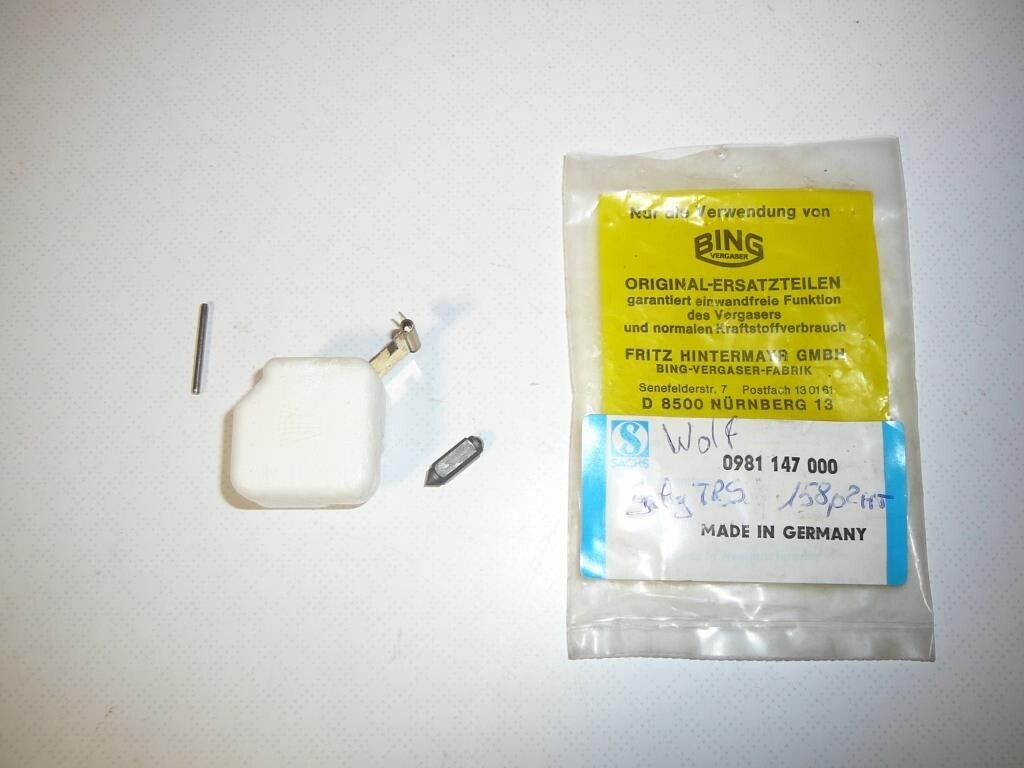 Original Sachs Bing flotteur avec aiguille 0981147000 rechange carburateur moteur 50cc