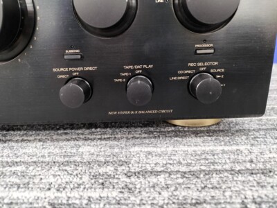 SANSUI AU-α607MR Integrated Amplifier Black Working | eBay