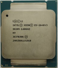 Intel Xeon E5-2640 V3 2.6Ghz SR205 8 Core 90W Socket LGA 2011-3 CPU Processor