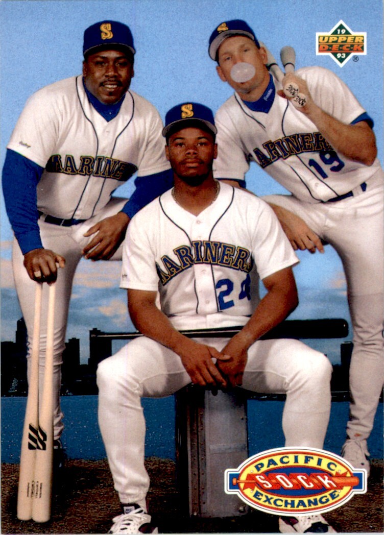 1993 Upper Deck Ken Griffey Jr./Jay Buhner/Kevin Mitchell Seattle