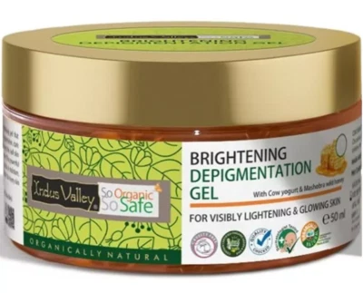 INDUS VALLEY Hyperpigmentation Serum Gel Brighten Dark Spots Scars Pigmentation Face Skin