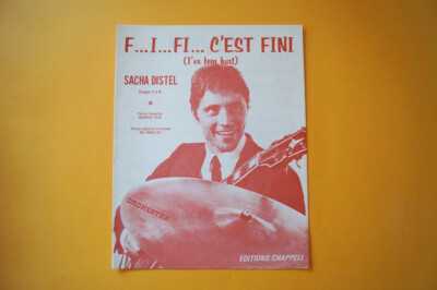 Einzelnoten: C´est fini (Sacha Distel) (E-036)