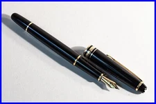 1994 Masterpiece 144 Cartridges Fountain Pen Converter Montblanc 14K M Gold Nib