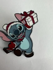 Disney Pin 159711 Loungefly Stitch Carrying Present Holiday Mystery Pin (C9)