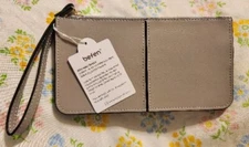 Befen Women's Leather Wristlet Bag