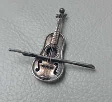 Violín miniatura plata 800 marcos 817 AR 12 gramos