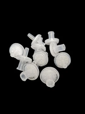 JOHNSON TEST PAPERS PTFE Syringe Filter 0.22 μm 13 mm - pack of 10 - Hydrophilic