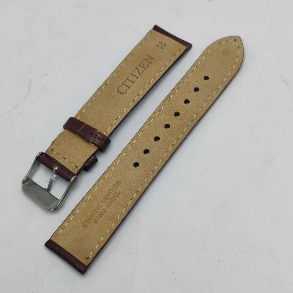 20 mm Citizen Genuine leather Men’s Watch Band Strap SMI49MKZ1 - Image 4 of 4