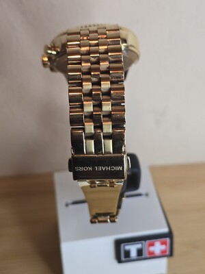 Michael Kors MK5556 38 mm Gold Stainless Steel Case Gold  display picture 1