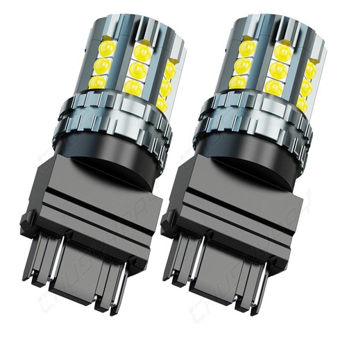PAIR 3156 3157 4157 LED Backup Reverse Light Bulbs 6000K Xenon White Bright - Picture 12 of 12