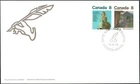 Canada  # 658 & 659 Pair   CANADIAN AUTHORS    Brand  New 1975 Unaddressed Issue