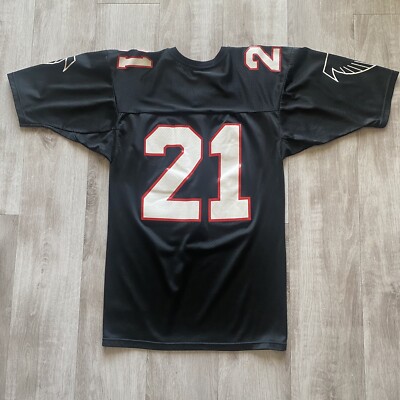 Atlanta Falcons Deion Sanders #21 Great Player Nfl American Football  Mitchell Ness Retired Split 3d Designed Allover Gift For Atlanta Fans Baseball  Jersey - Bluefink