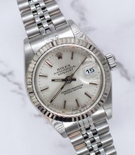Classic Ladies Steel & 18ct White Gold Rolex Datejust 69174 - Rolex Box & Papers