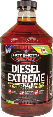 Hot Shot's Secret P0404 Diesel Extreme Fuel Injector Cleaner and Cetane Booster