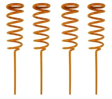 Fishing Rod Pole Holder Insert Ground Spiral Metal Stand Support 2/4/6/8 Packs