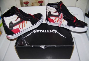 vans sk8 hi metallica kill em all