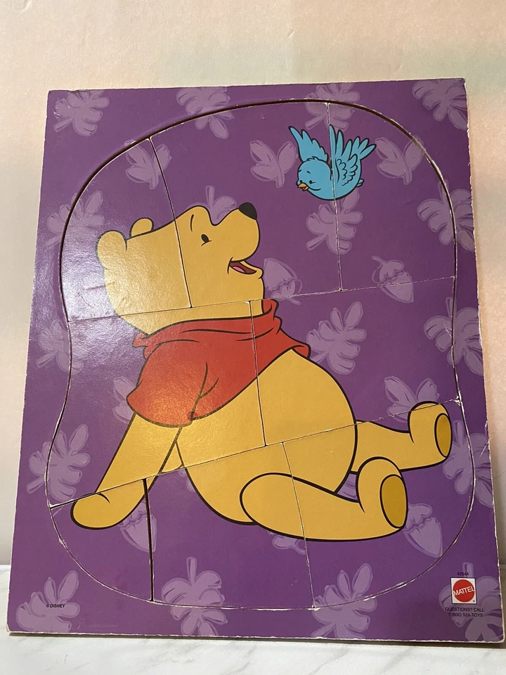 Vintage Puzzles Winnie The Pooh - MATTEL - Image 2 of 2