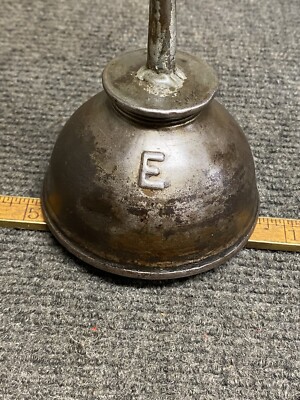 Antique Vintage Embossed FORD Script Thumb Model T Oiler Oil Can