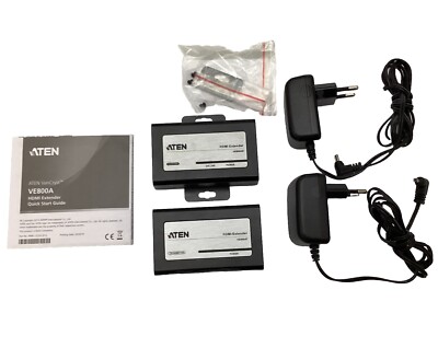 ATEN VE800A HDMI-Extender max. 60m via Ethernet, 3D FullHD, HDCP-kompatibel ,,#