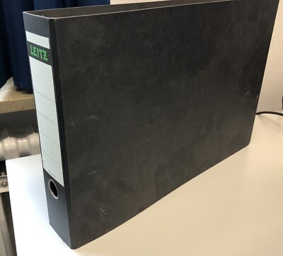 Leitz Ordner 1073 DIN A3 quer Rückenbreite: 78 mm Schwarz