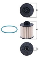 Mahle Original KX420D Kraftstofffilter FüR Peugeot Toyota Ford Opel CitroËN DS
