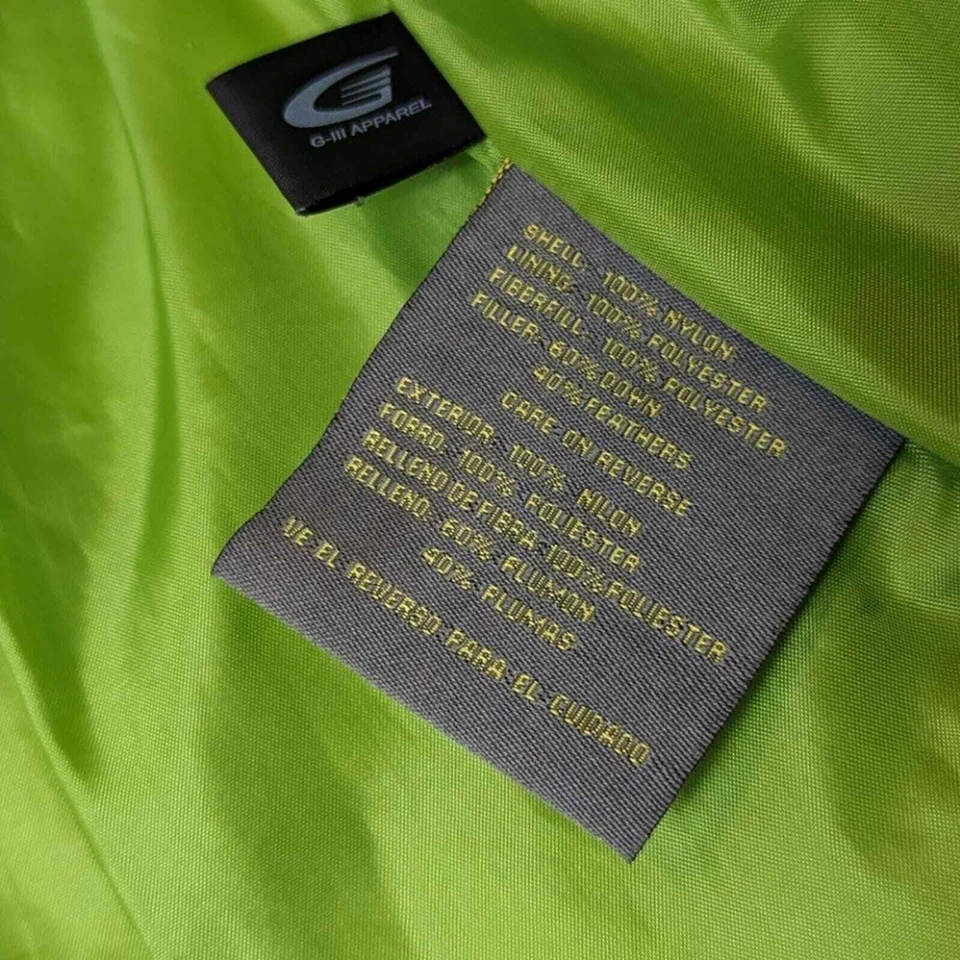 Kenneth Cole Down Puffer Vest in Dark Brown and Green Warm Cozy Snow: Women's L - Image 4 of 4