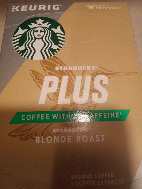Starbucks Blonde Roast K Cup Coffee Pods With 2x Caffeine For