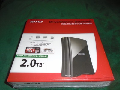 NEWBUFFALO DriveStation DataVault 2TB USB 2.0 External Hard Drive HD-CXT2.0TU2