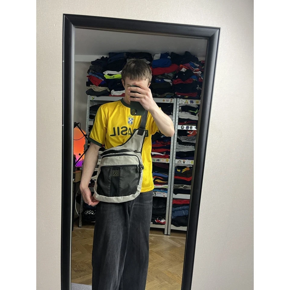Vintage Adidas Very Rare Technical Sling Bag 00’s Hype Gorpcore Y2k Streetwear - Image 2 of 4